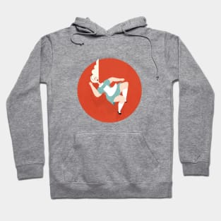 Alice falling Hoodie